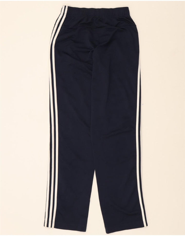 ADIDAS Mens Tracksuit Trousers Small Navy Blue Polyester Vintage Adidas and Second-Hand Adidas from Messina Hembry 