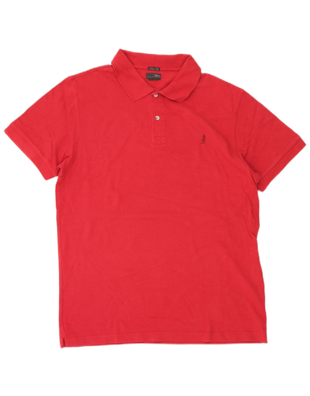 Marlboro Classics Polo Slim Fit Homme 2XL Rouge Coton