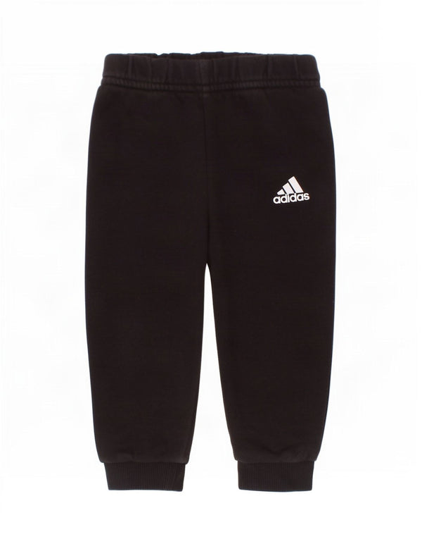 Adidas Pantalon de Survêtement Joggers Bébé Garçon 6-9 Mois Noir Coton