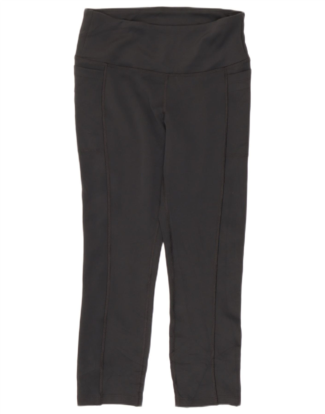 New Balance Leggings Femme UK 12 Polyester Noir Moyen