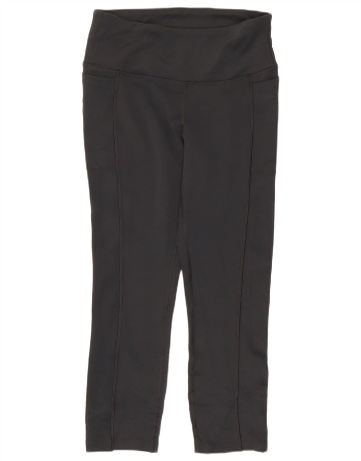 New Balance Leggings Femme UK 12 Polyester Noir Moyen