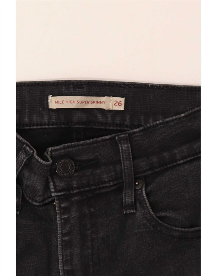 Levi's Jean Skinny Mile High Femme W26 L28 Gris