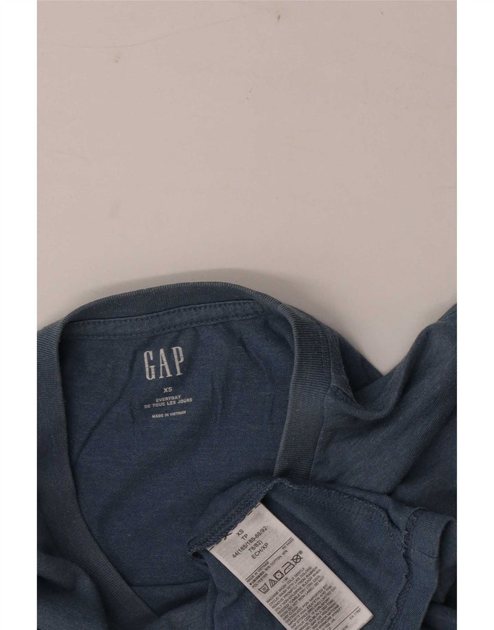 Gap T-Shirt Homme Top XS Bleu Coton
