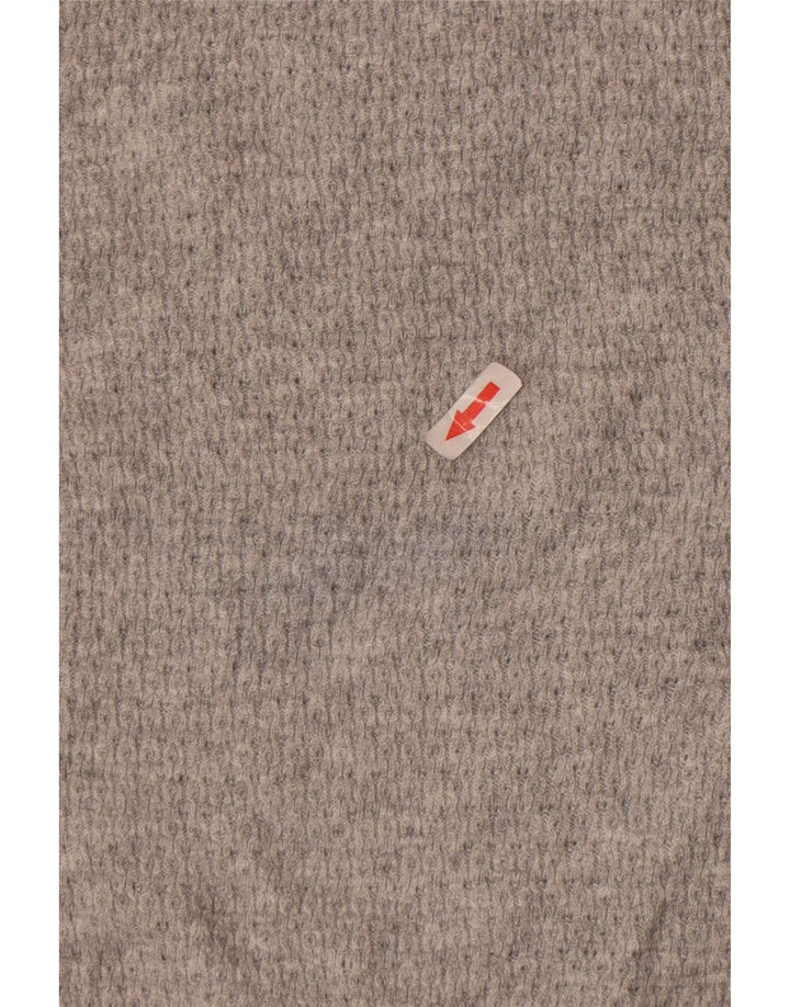 Marks & Spencer Pull à col rond pour femme UK 10 Petit Gris