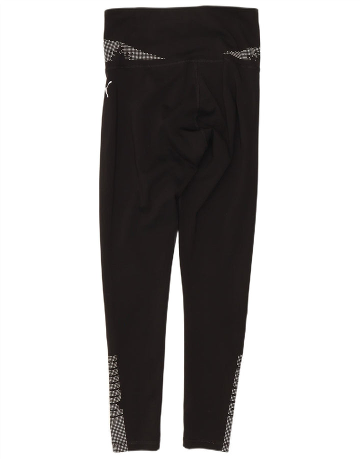 Puma Leggings graphiques pour femme UK 6 XS Polyester à pois noir