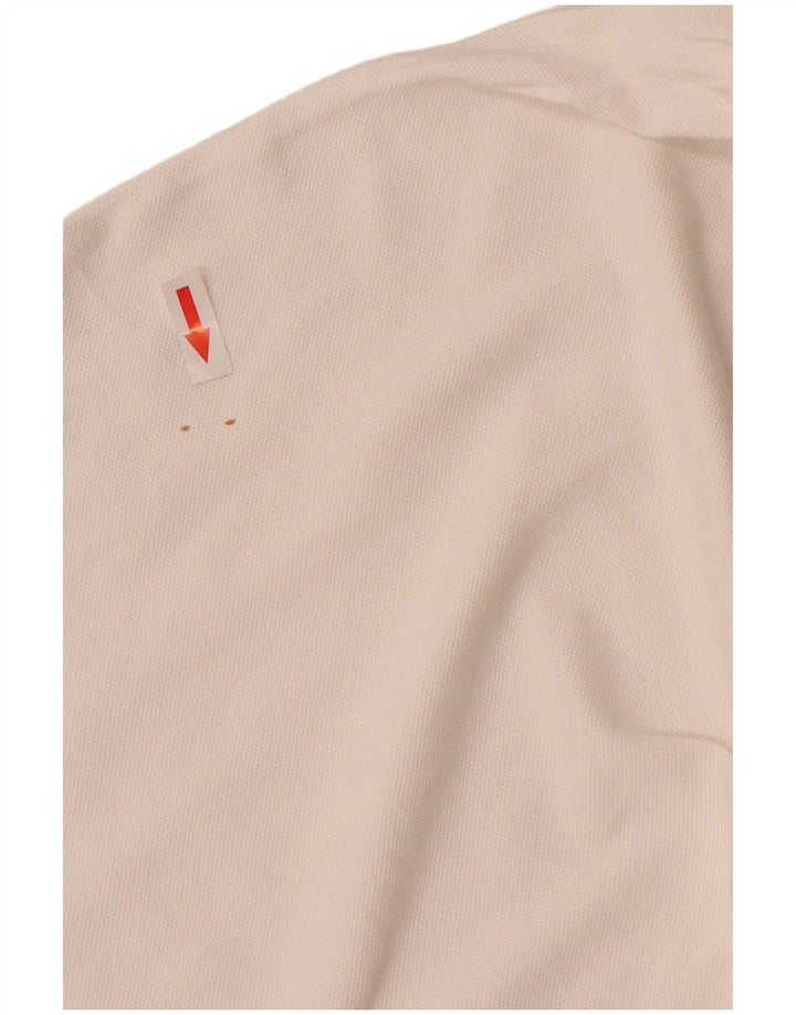 Carrera Polo Regular Fit Homme Blanc Moyen Coton