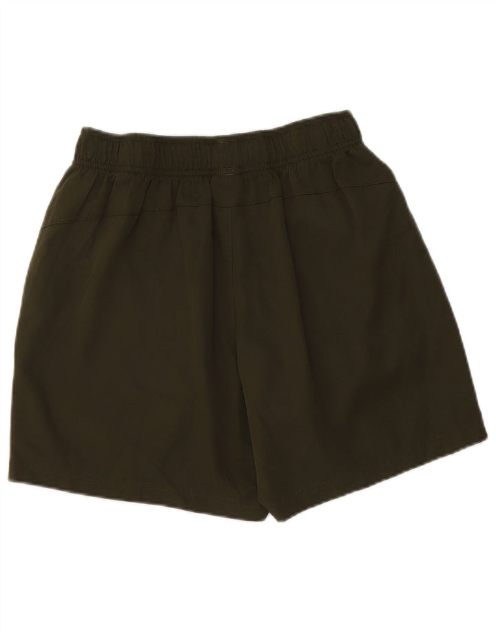 Puma Short de sport pour femme UK 12 Vert moyen Polyester
