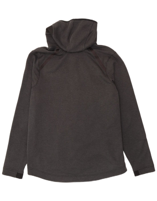 NBA Pull à capuche zippé NBA Graphic pour homme en polyester color block Gris Taille L