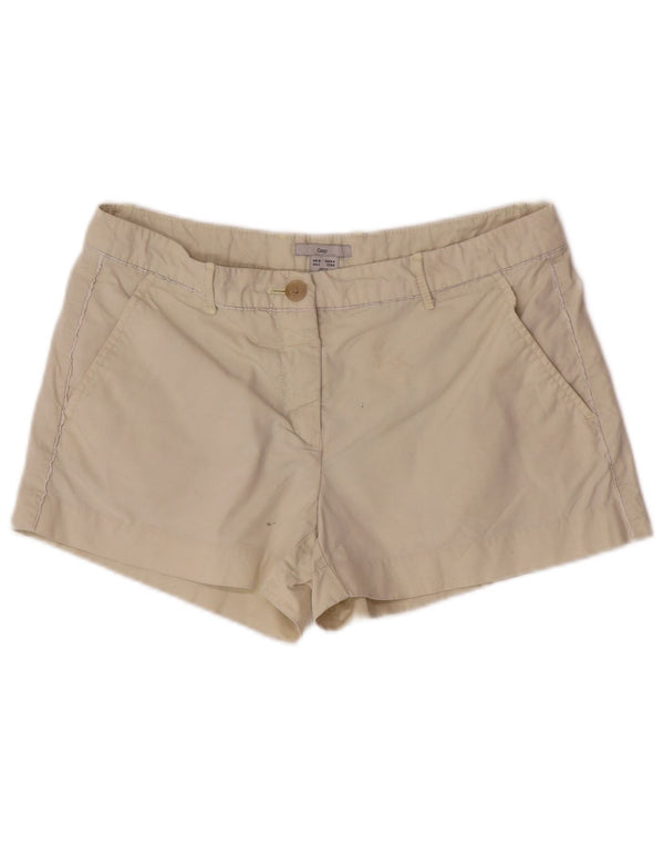 Gap Short Chino Taille Basse Femme UK 6 XS W28 Coton Beige