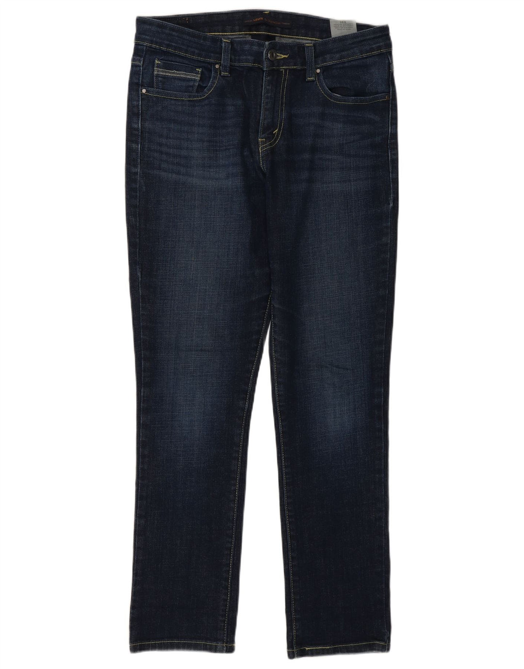 Levi's Jean Slim Femme US 8 Medium W30 L29 Bleu Marine Coton