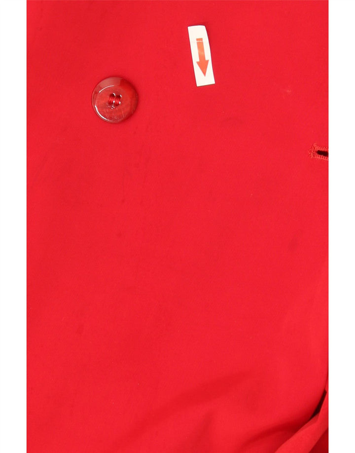 Marina Rinaldi Trench-coat croisé pour femme UK 16 Large Rouge