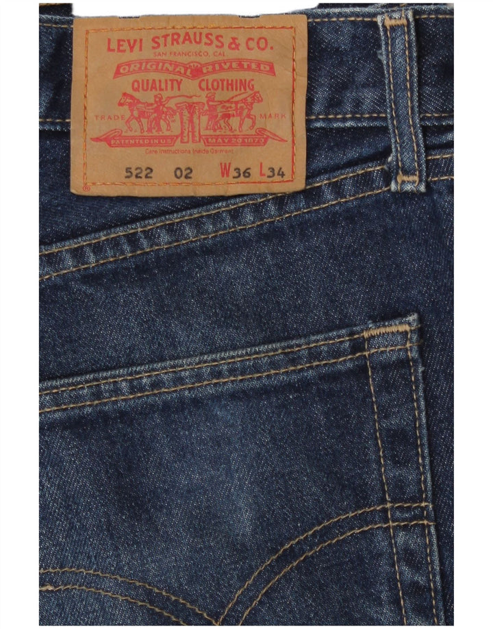 Levi's Jean Droit 522 Homme W36 L27 Bleu Marine