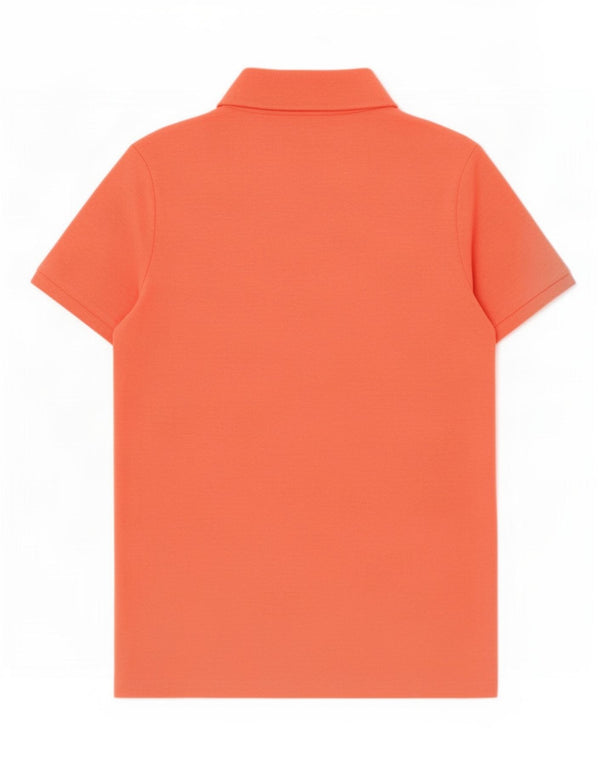 Lotto Polo Femme UK 14 Large Orange Polyester