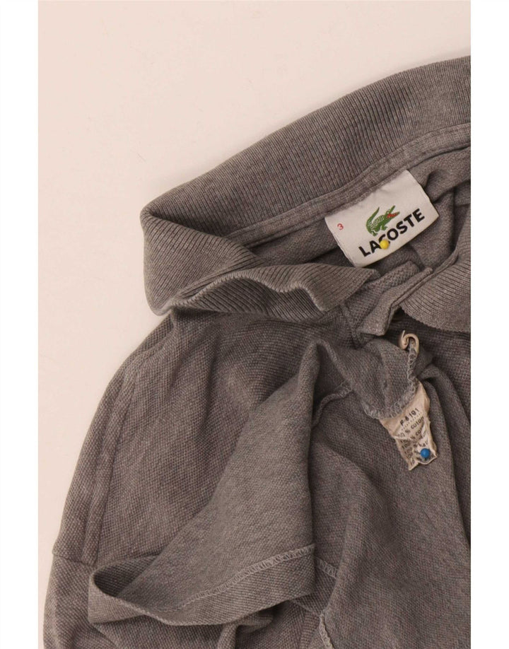 Lacoste Polo Homme Taille 3 Coton Gris Moyen