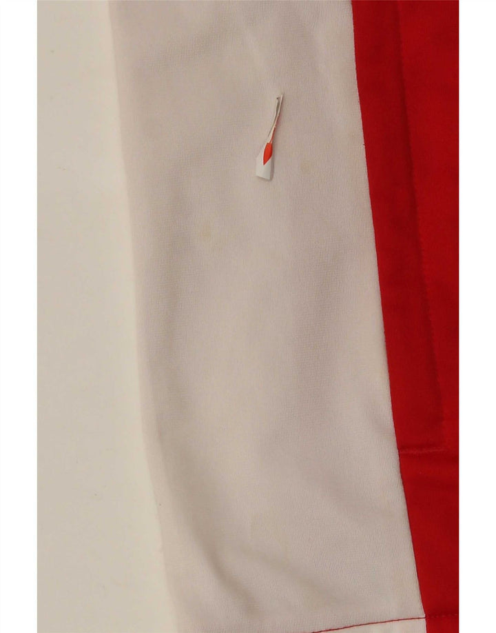 Lotto Veste de survêtement pour homme Large Rouge Colorblock Polyester