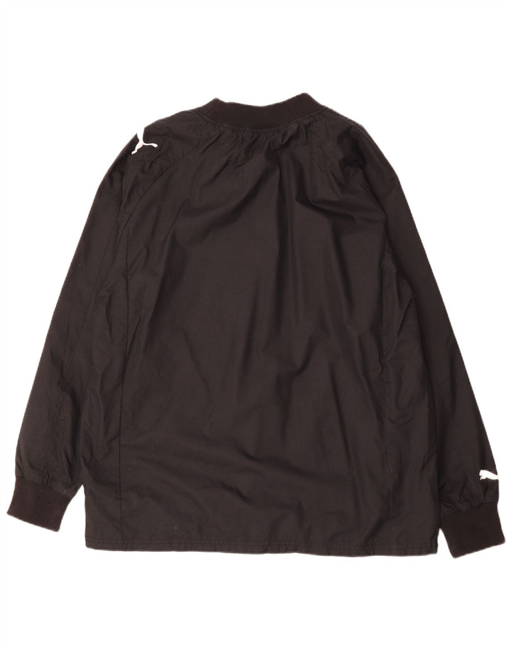 PUMA Haut Graphique à Manches Longues Homme Noir Moyen Polyester