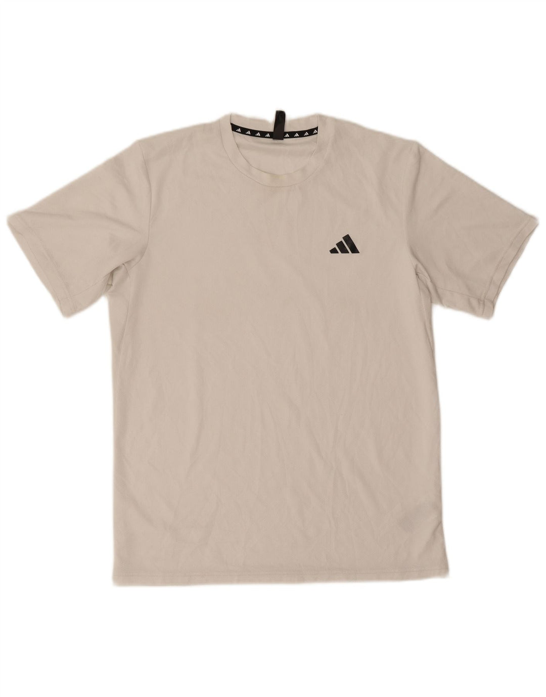 Adidas Hommes Aeroready T-Shirt Haut Moyen Blanc Polyester