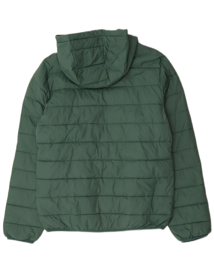 Lyle & Scott Veste matelassée à capuche garçon 15-16 ans Vert Polyamide