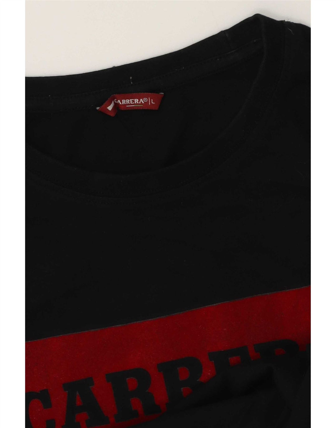 Carrera T-Shirt Graphique Homme Grand Noir