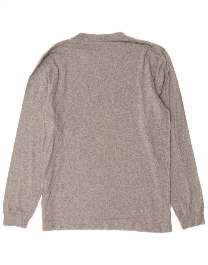 Converse Haut à Manches Longues Chuck Taylor Graphic Homme Gris Moyen Moucheté