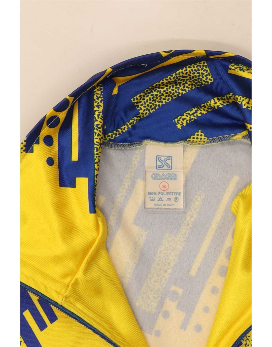 Essegi Veste de Survêtement Graphique Homme Jaune Moyen Polyester Géométrique