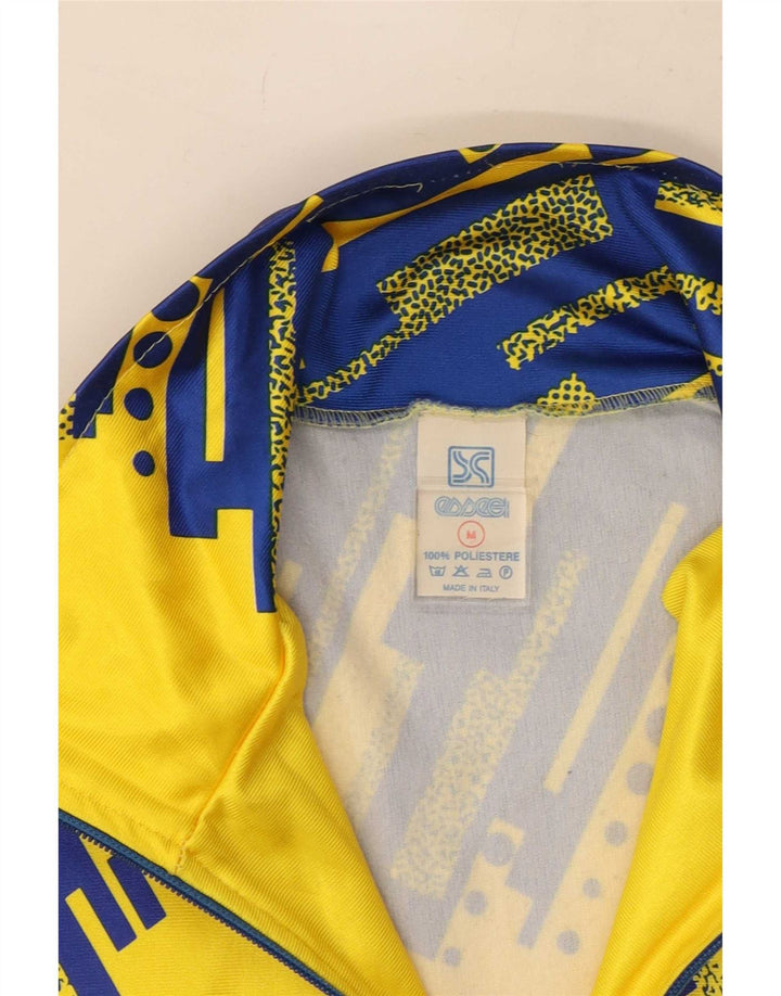 Essegi Veste de Survêtement Graphique Homme Jaune Moyen Polyester Géométrique