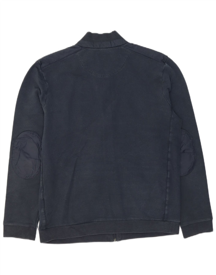 Hugo Boss Hommes Regular Fit Survêtement Top Veste Grand Bleu Marine Coton