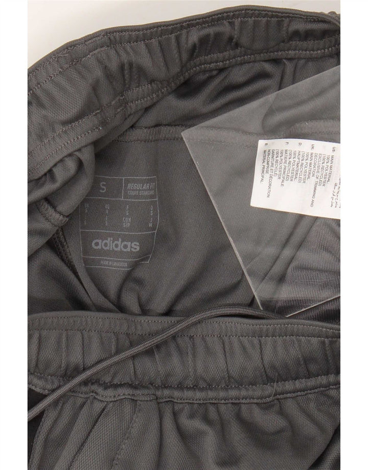 Adidas Short de sport coupe régulière pour homme, petit, gris, polyester