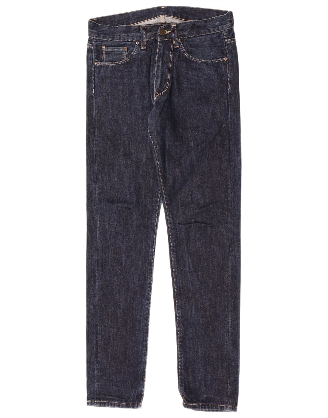 Carhartt Jean Slim Homme W28 L32 Bleu Marine Coton