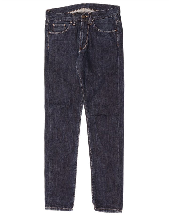 Carhartt Jean Slim Homme W28 L32 Bleu Marine Coton