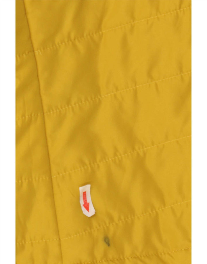 Marks & Spencer Veste matelassée pour femme UK 10 Small Jaune Polyester