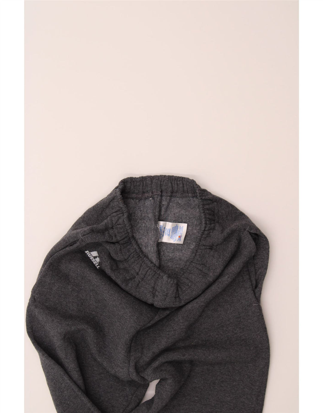 RUSSELL ATHLETIC Boys Tracksuit Trousers 10-11 Years Medium Grey Cotton Vintage Russell Athletic and Second-Hand Russell Athletic from Messina Hembry 