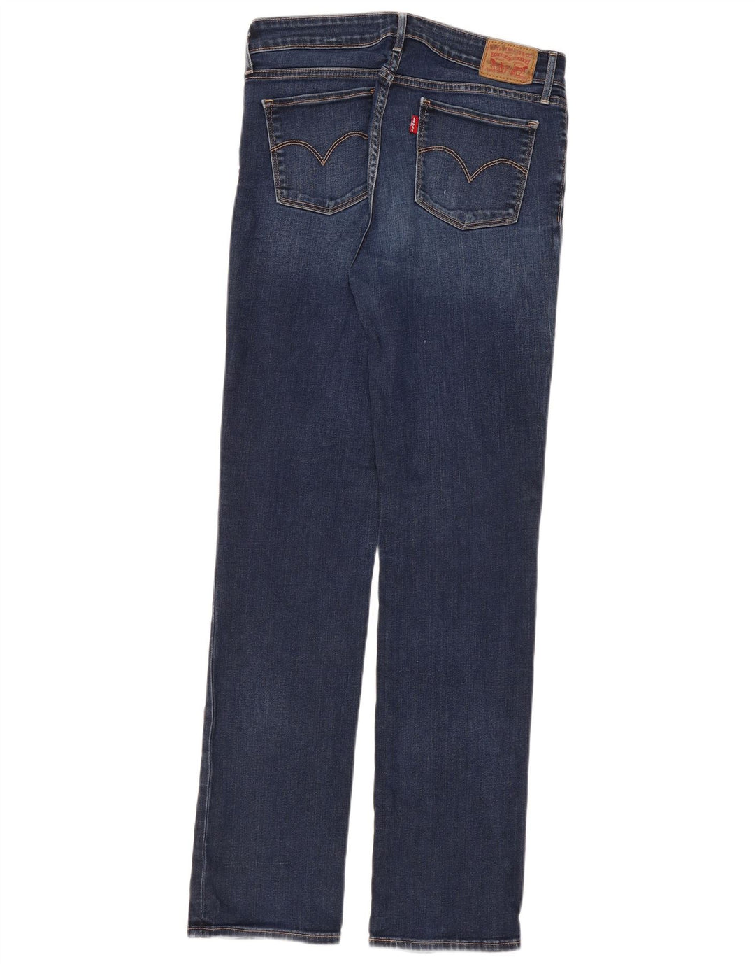 LEVI'S Jean Droit 714 Femme W30 L32 Bleu Coton