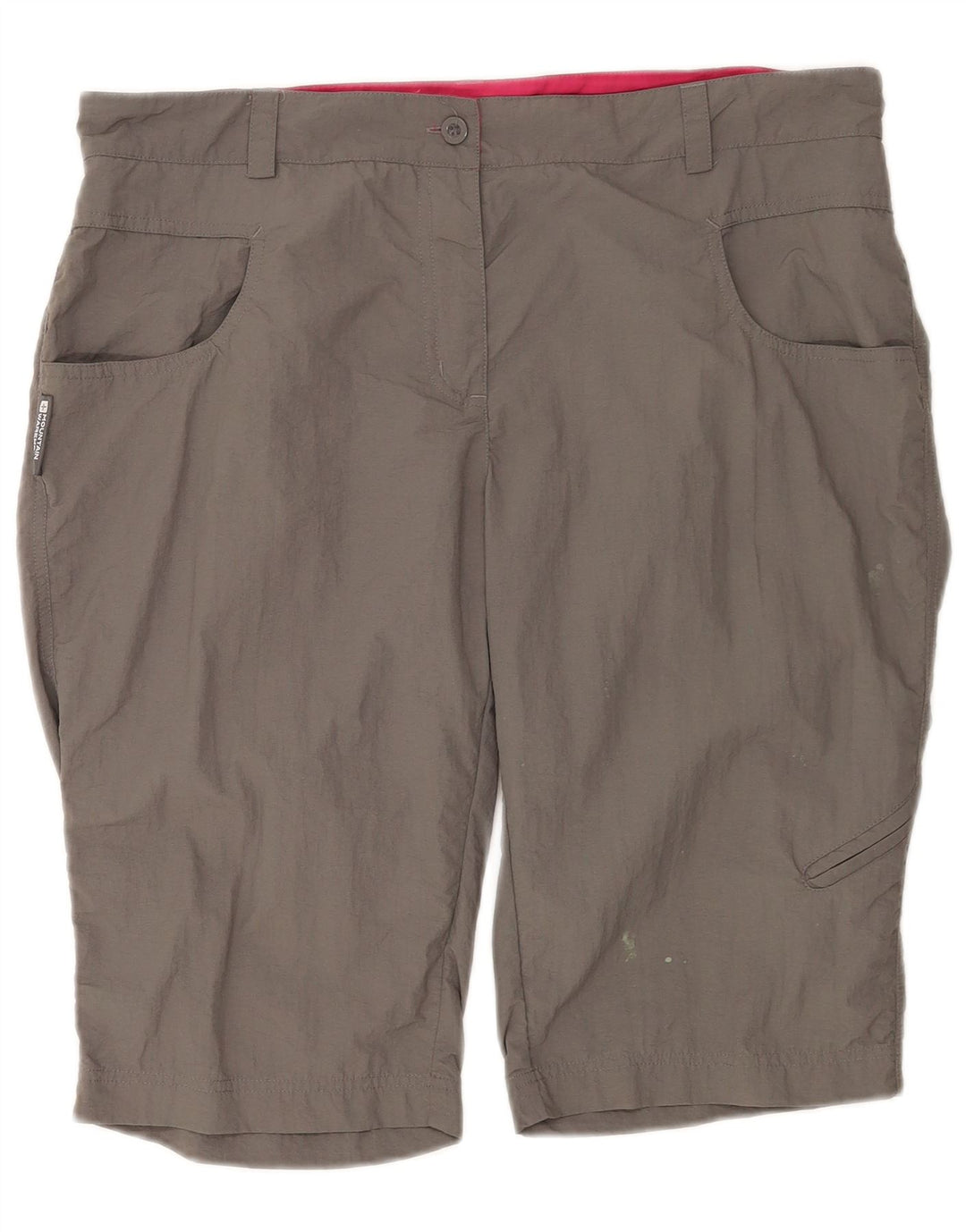 Mountain Warehouse Short cargo pour femme UK 14 Large W34 Nylon gris