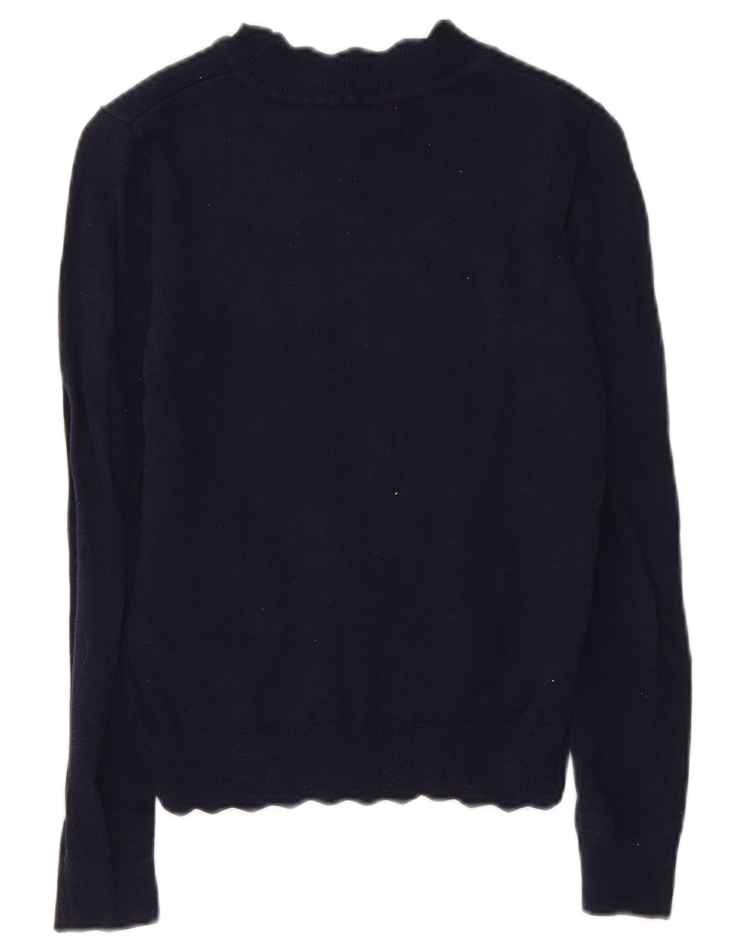 Oasis Pull col roulé pour femme UK 10 Small Bleu marine