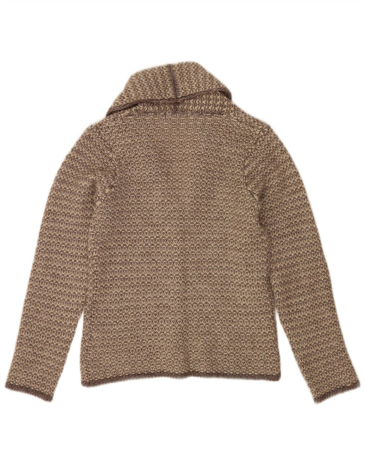 Breach Cardigan Femme Pull UK 14 Acrylique Beige Moyen
