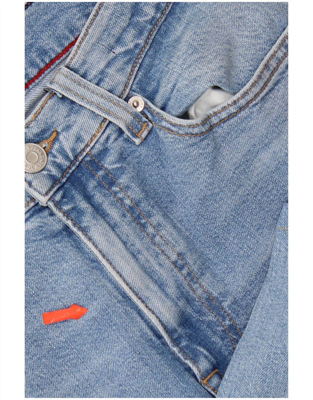 Tommy Hilfiger Jean court W28 L23 en coton bleu pour femme