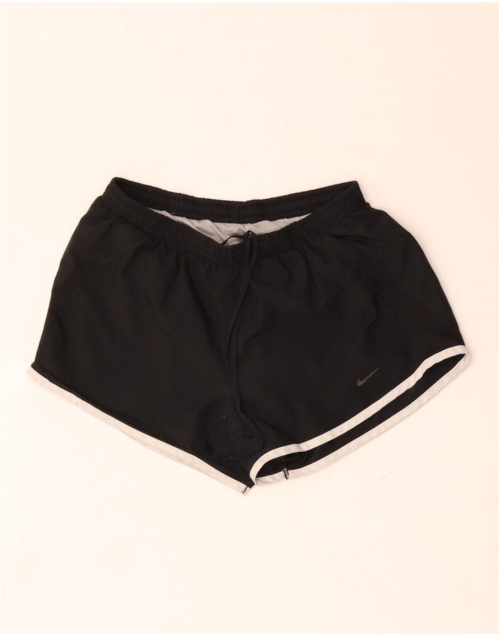 Nike Short de sport pour femme UK 8 Small Noir Polyester