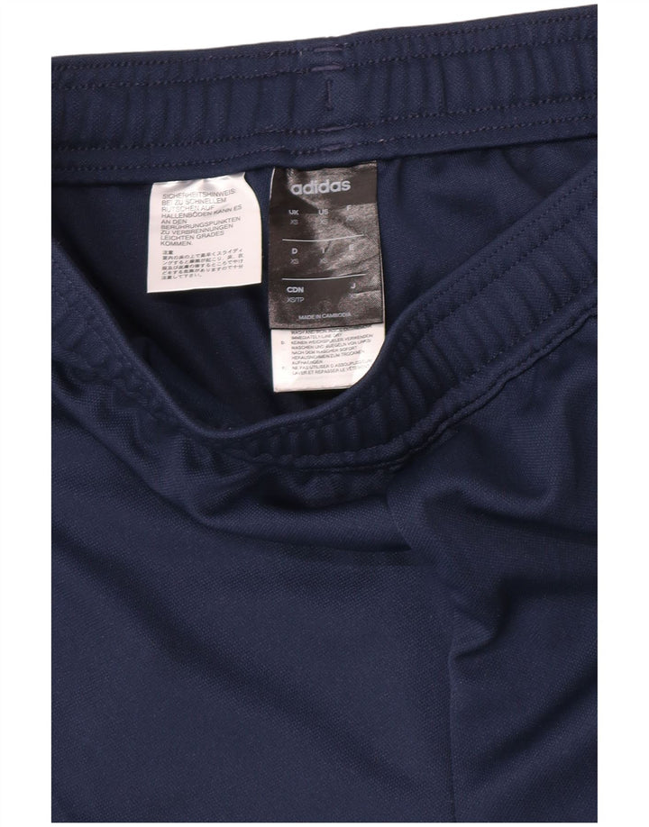 Adidas Pantalon de survêtement Climalite pour homme XS Bleu marine Polyester