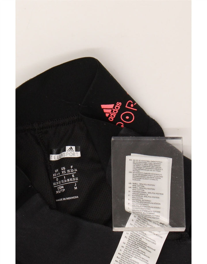 ADIDAS Femmes Stella Graphic Survêtement Pantalon Joggers UK 4/6 XS Noir