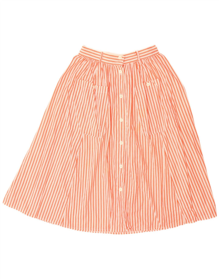 Jupe midi femme Cartoon EU 40 Medium W28 Orange rayé