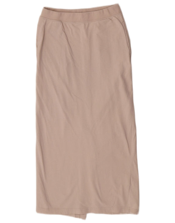 Zara Womens Regular Maxi Skirt Small W26 Beige