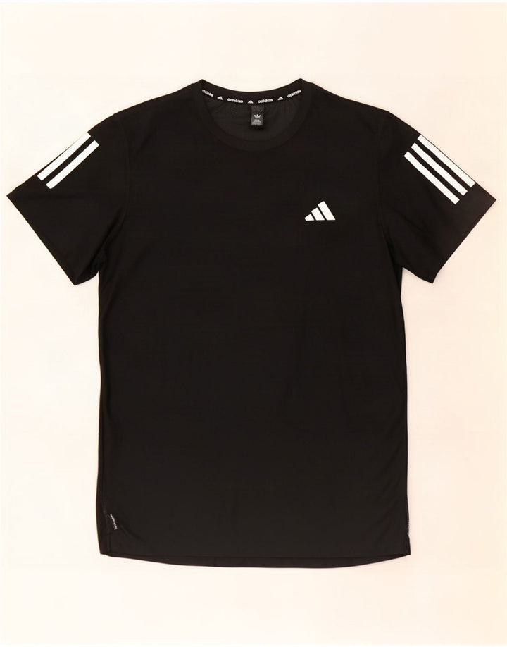 Adidas Hommes Aeroready T-Shirt Top Noir Moyen Polyester
