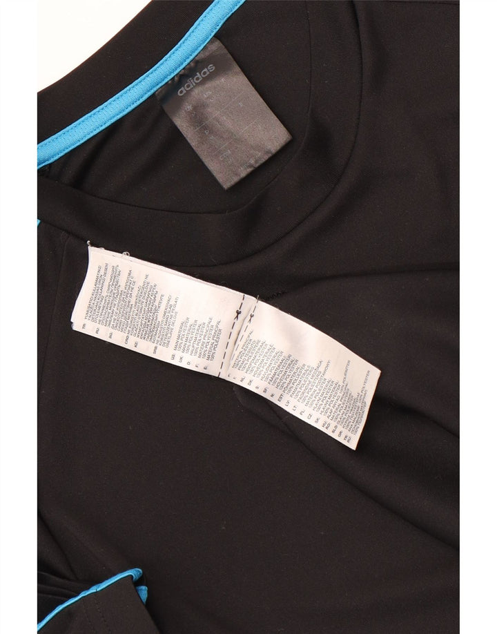 ADIDAS T-Shirt Climalite Homme Noir Moyen Polyester