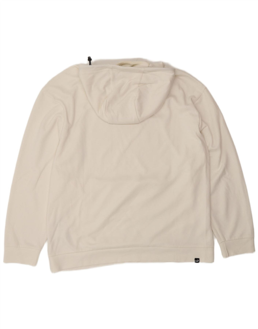 Puma Pull à capuche pour homme en coton blanc Taille L
