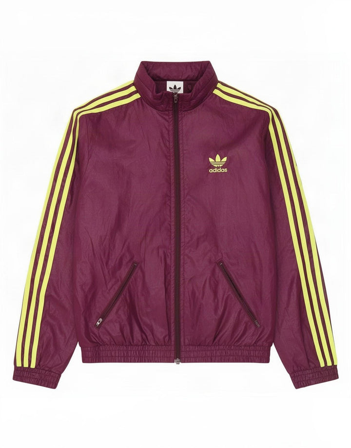 Adidas Veste de survêtement à capuche pour femme EU 40 Polyester marron moyen