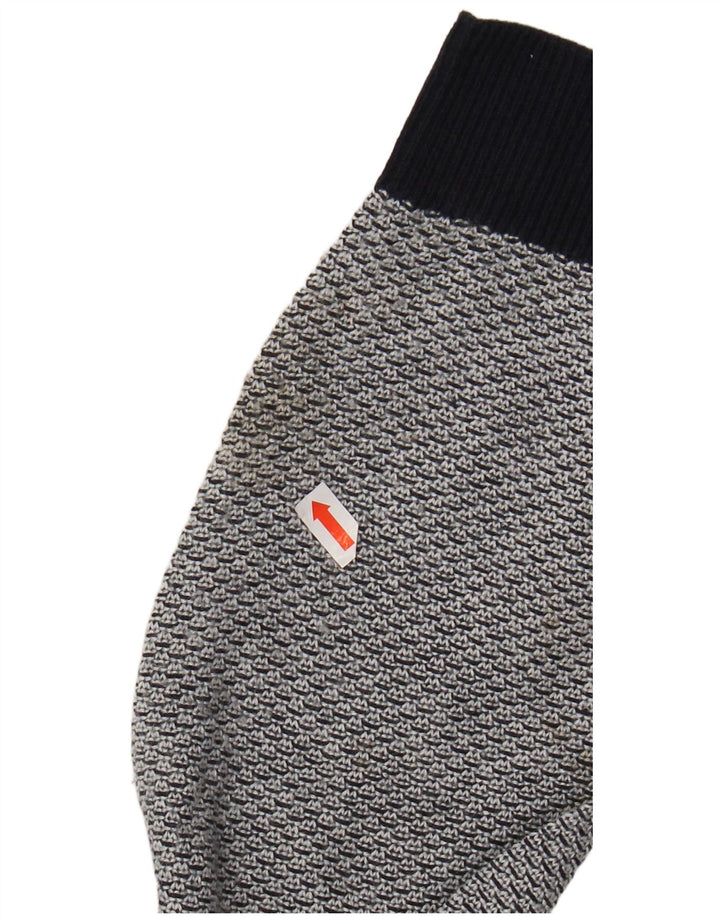 JACK & JONES Pull col rond homme grand gris acrylique