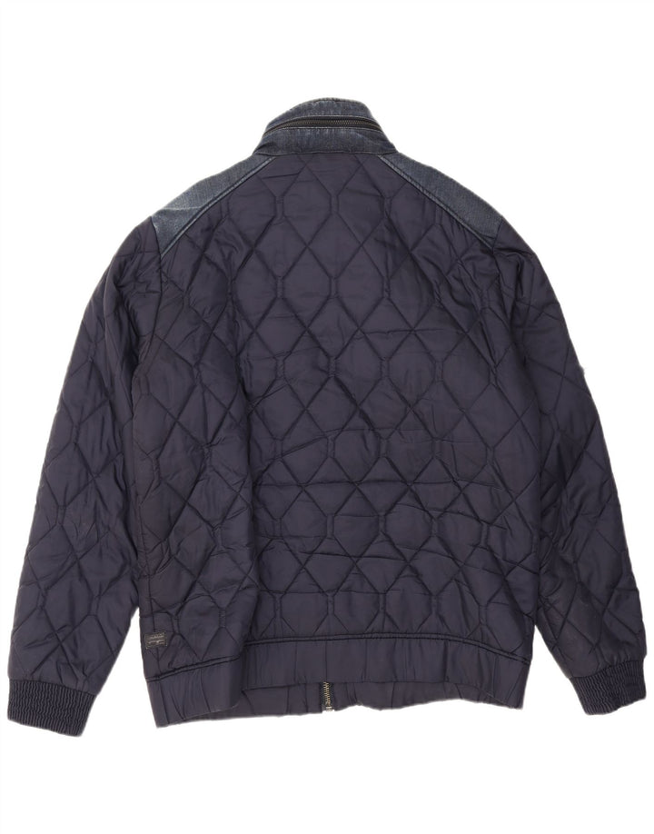 G-Star Veste matelassée pour homme UK 42 XL Bleu marine Polyester