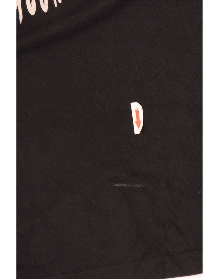 Weird Fish T-Shirt graphique homme haut 3XL coton noir