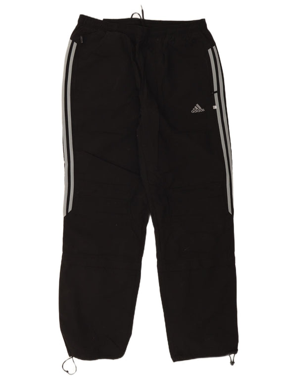 Adidas Mens Tracksuit Trousers Joggers Large  Black Polyester